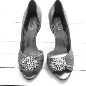 Badgley Mischka Peep Toe Heel